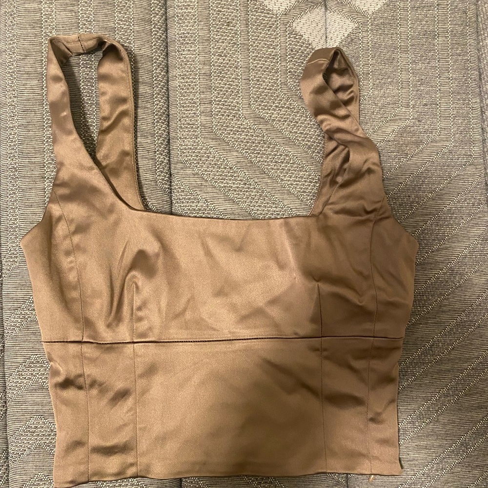 Aritzia satin top